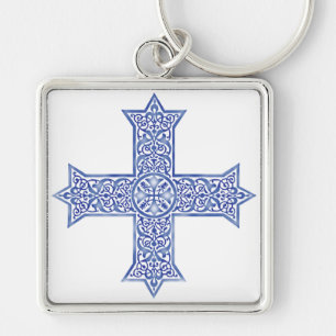 Chaveiro cruz copta