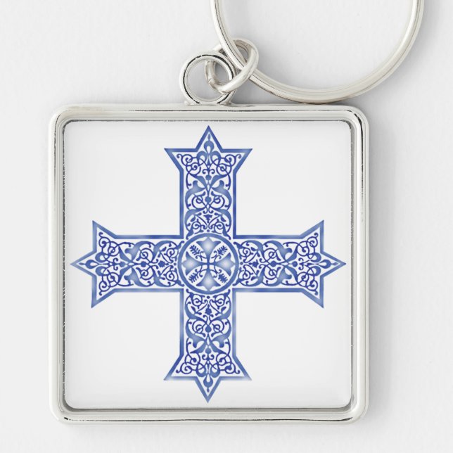 Chaveiro cruz copta (Frente)