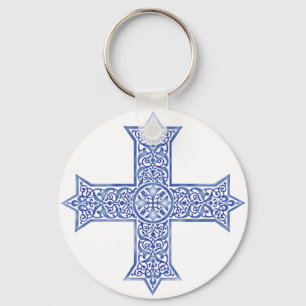 Chaveiro Cruz copta 