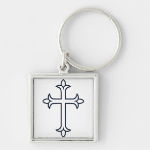 Chaveiro Cruz cristã típica