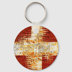 Chaveiro Cruz de intervalo mínimo religiosa