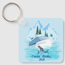 Chaveiro Cruzando Montanhas do Alasca