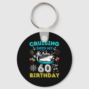 Chaveiro Cruzando No Meu 60º Cruzeiro De Aniversário, 60 An