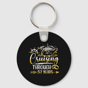 Chaveiro Cruzeiro de Aniversário de 57 Anos Cruising Throug