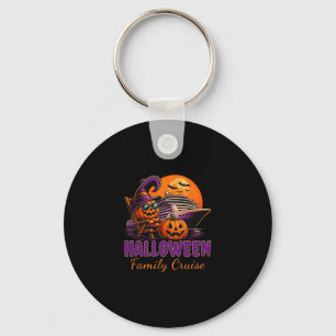 Chaveiro Cruzeiro de Halloween para Família Correspondência