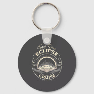 Chaveiro Cruzeiro Eclipse 2024 Engraçado Eclipse Solar Tota