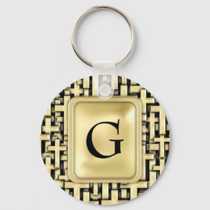 Chaveiro Cruzes douradas