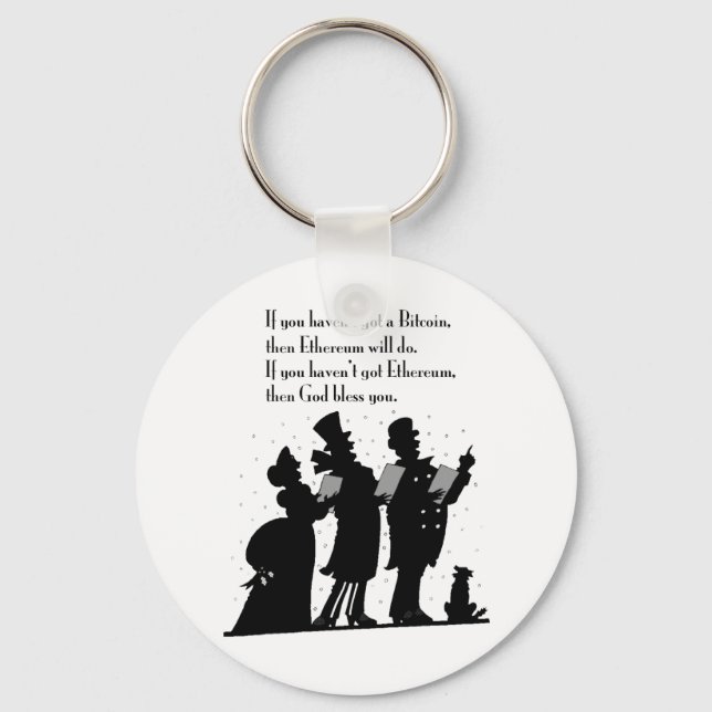 Chaveiro Crypto Christmas Carol (Frente)