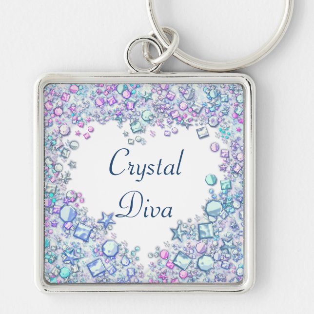 Chaveiro Crystal Diva (Frente)