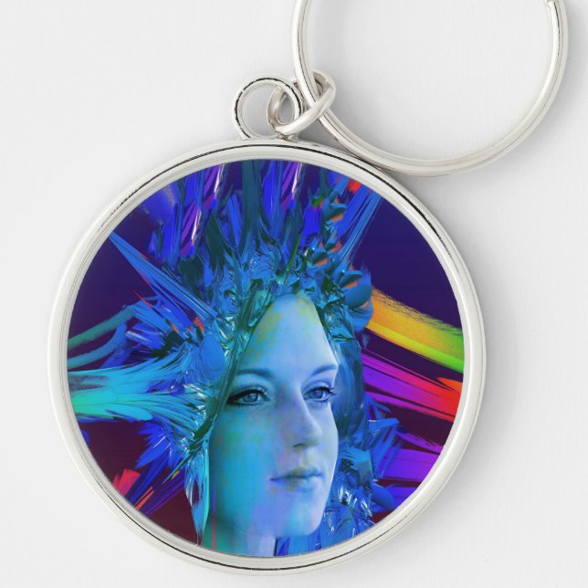 Chaveiro Crystal do Espaço (Frente)