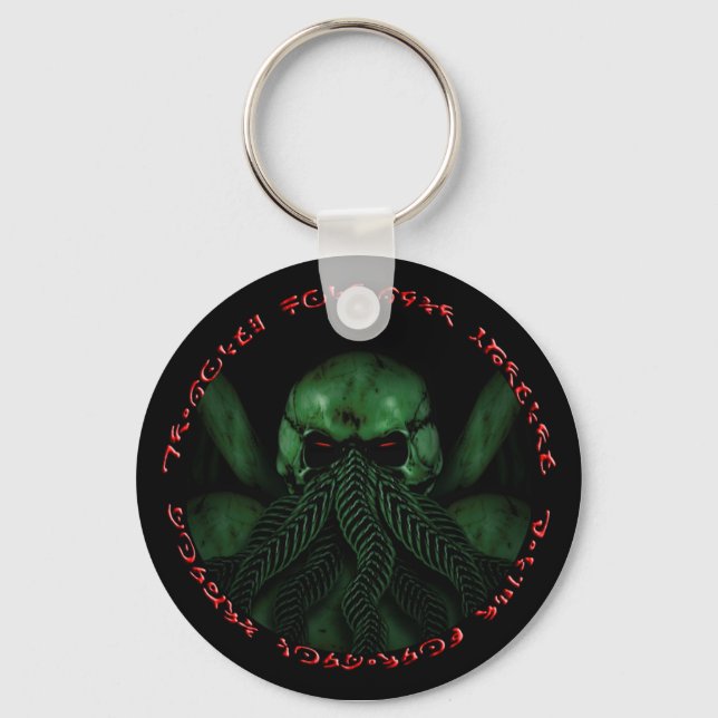 Chaveiro Cthulhu Fhtagn (Frente)