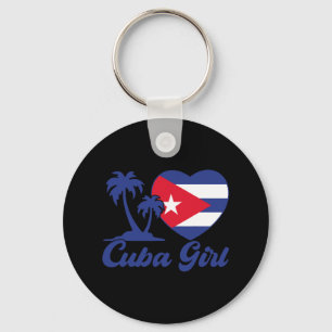 Chaveiro Cuba - Bandeira Cubanita Patrimônio Hispânico K