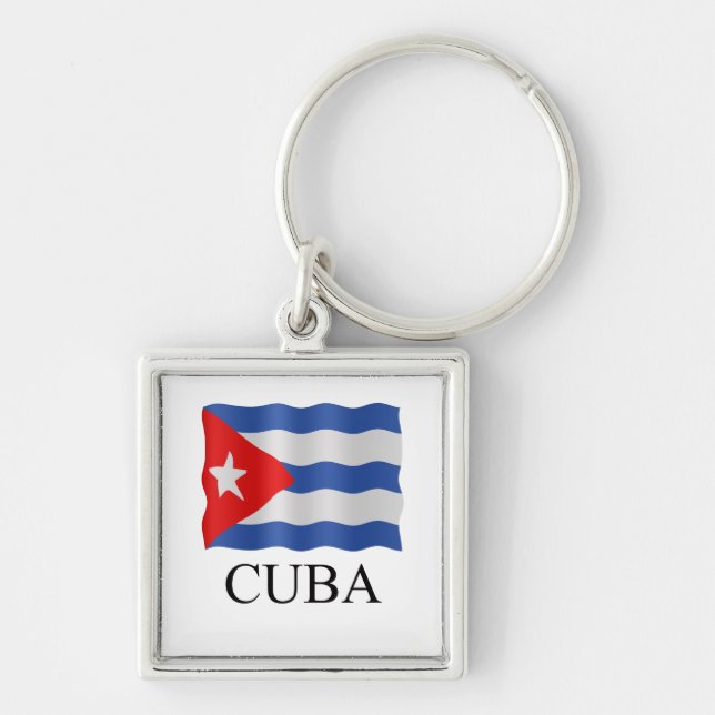Chaveiro Cuban flag (Frente)