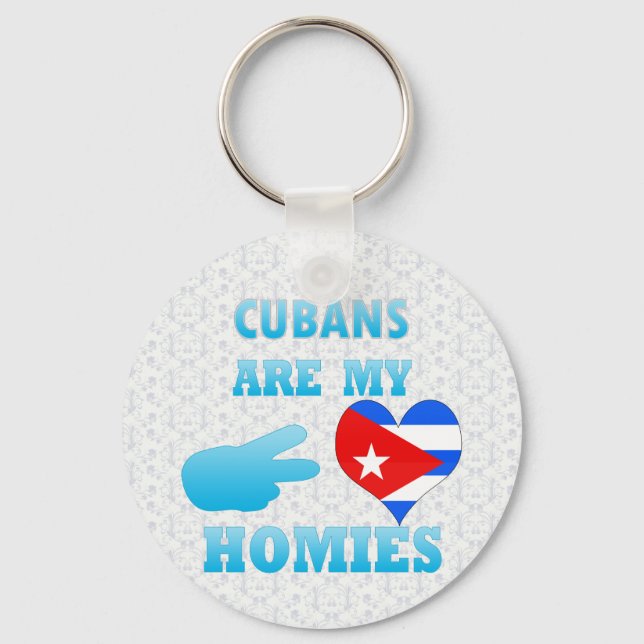 Chaveiro Cubanos são meus Homens (Frente)