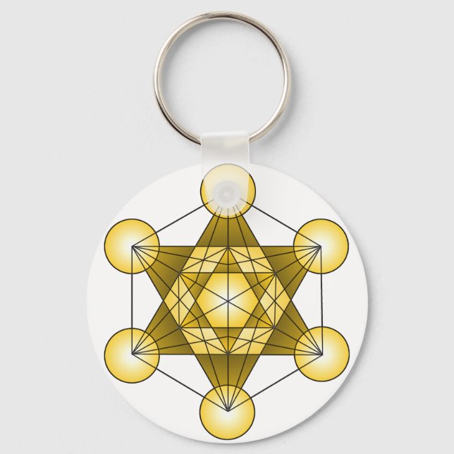 Chaveiro Cubo de Metatron (Frente)
