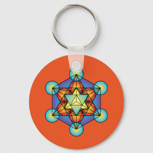 Chaveiro Cubo de Metatron Merkaba