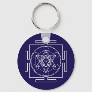 Chaveiro Cubo do Metatron