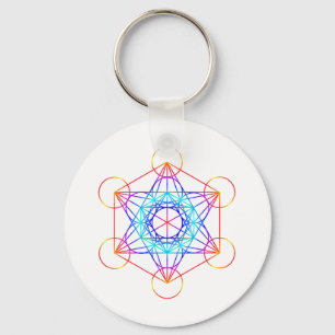 Chaveiro Cubo do Metatron (Cor 2)