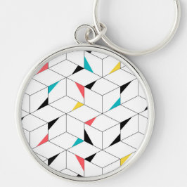 Chaveiro Cubos coloridos, modernos, alegres, modernos e fel