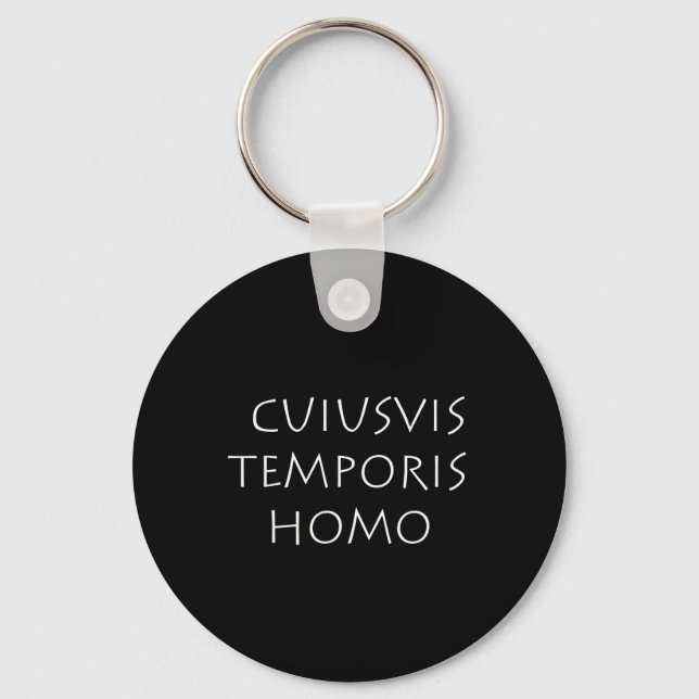 Chaveiro Cuiusvis temporis homo (Frente)