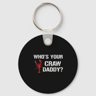 Chaveiro Cujo Pai Cru Crawfish Fria Homens Engraçados Cajun