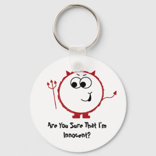 Chaveiro culpado de Weeble do diabo