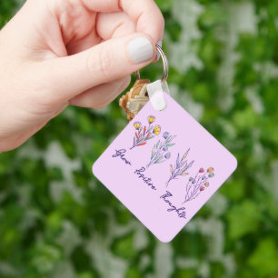 Chaveiro Cultivar Pensamentos Positivos Plantas Florais De