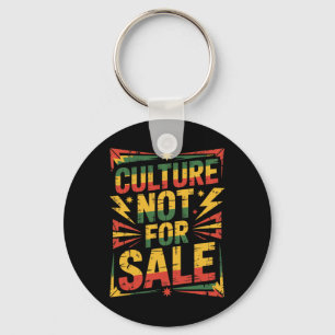 Chaveiro Cultura Não Está À Venda Orgulho Negro Mês da Hist