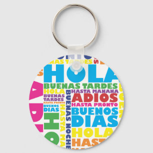 Chaveiro Cumprimentos espanhóis