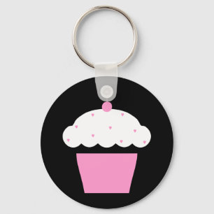 Chaveiro cupcake de cereja