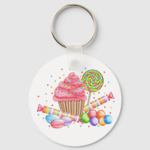 Chaveiro Cupcake Maravilha Candy Lollipop Doces Tarts