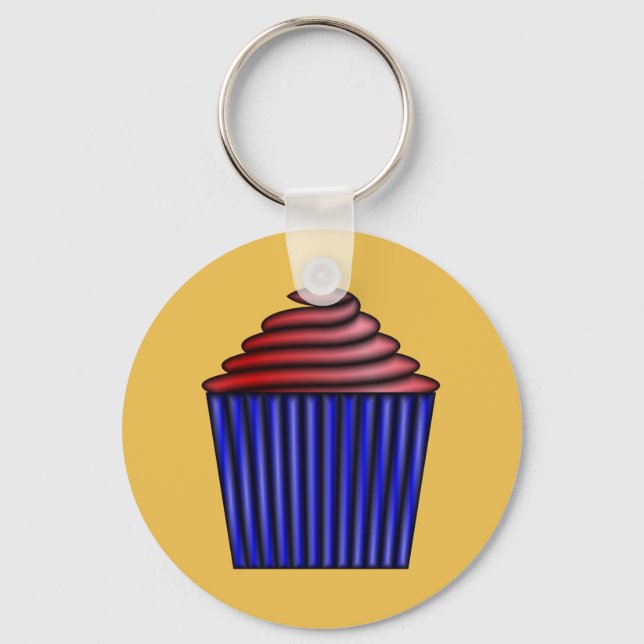 Chaveiro Cupcake por Kenneth Yoncich (Frente)