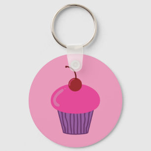 Chaveiro Cupcake rosa
