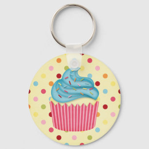 Chaveiro cupcake saboroso