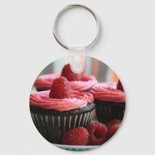 Chaveiro Cupcakes da framboesa