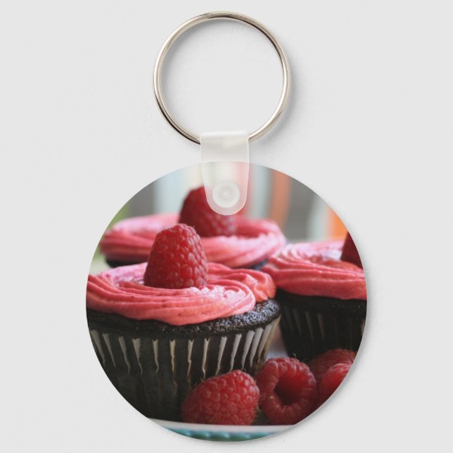 Chaveiro Cupcakes da framboesa (Frente)