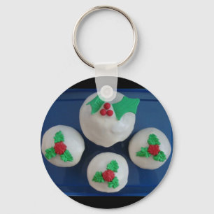 Chaveiro Cupcakes de Natal