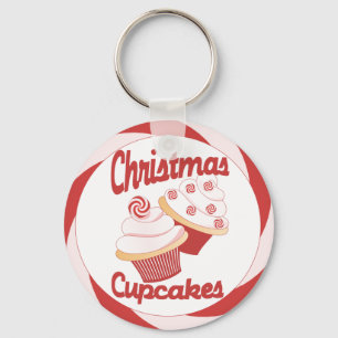 Chaveiro Cupcakes do Natal