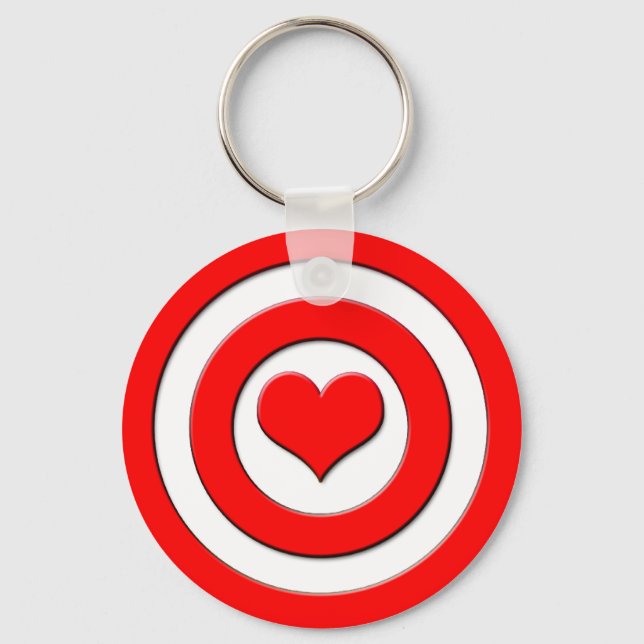 Chaveiro Cupido Bullseye (Frente)
