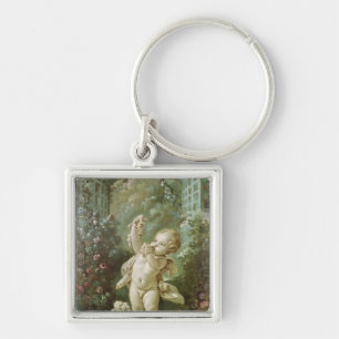 Chaveiro Cupido com uvas