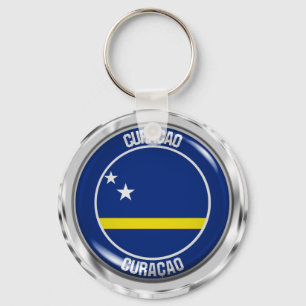 Chaveiro Curaçao Round Emblem