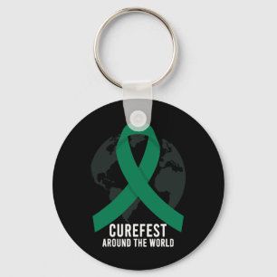Chaveiro Curefest em todo o mundo Conscientização sobre o c