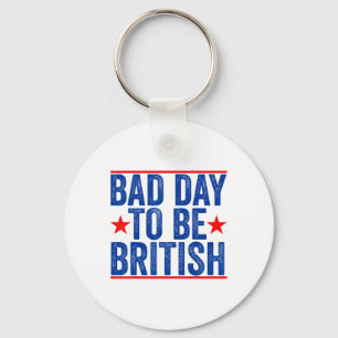 Chaveiro Curioso Dia 4 De Julho De Camisa Para Ser Britânic