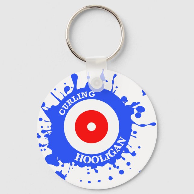 Chaveiro Curling Hooligan (Frente)