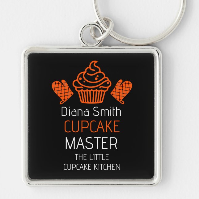 Chaveiro Curso de cupcake (Frente)