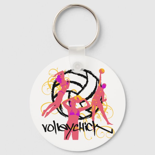 Chaveiro Curt VolleyChick (Frente)
