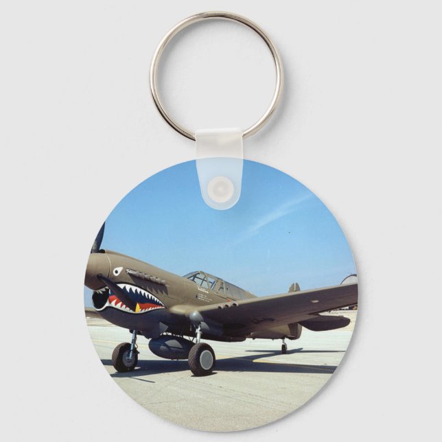 Chaveiro curtiss P-40 tomahawk (Frente)