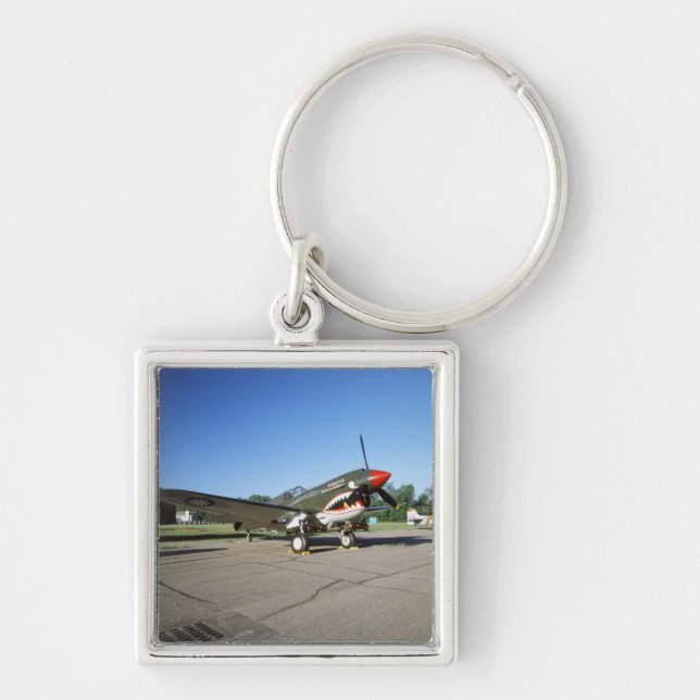 Chaveiro Curtiss P-40 Warhawk, no Minnesota CAF Air Show (Frente)