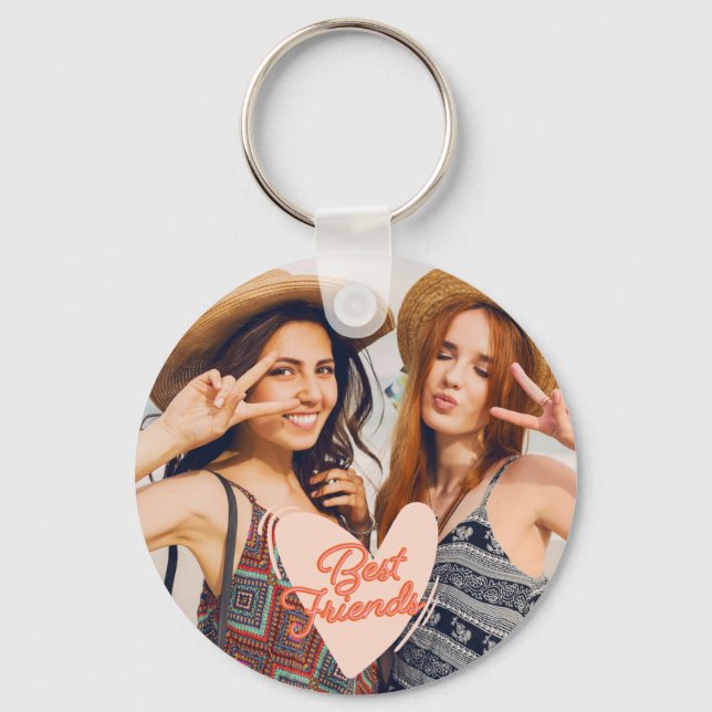 Chaveiro Custom Best Friend Photo Keychain (Frente)