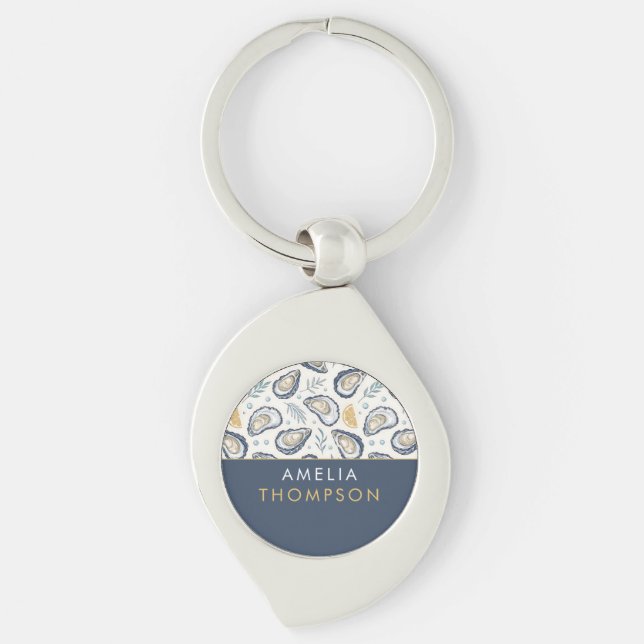 Chaveiro Custom Elegant Marine Oysters (Frente)